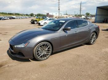  Salvage Maserati Ghibli S