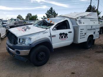  Salvage Dodge Ram 4500