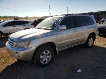  Salvage Toyota Highlander