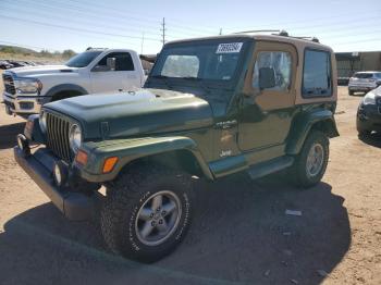  Salvage Jeep Wrangler