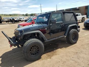  Salvage Jeep Wrangler