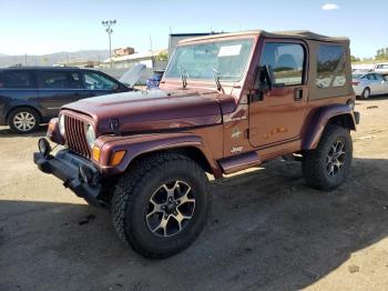  Salvage Jeep Wrangler