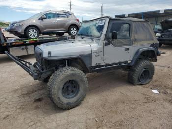  Salvage Jeep Wrangler