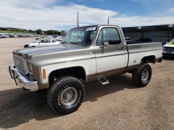  Salvage Chevrolet Ck Series