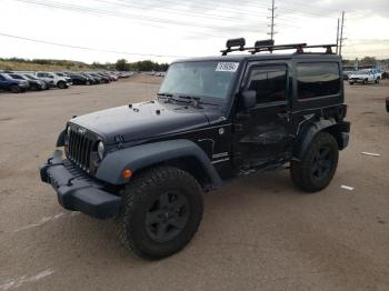  Salvage Jeep Wrangler