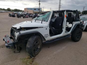  Salvage Jeep Wrangler