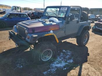  Salvage Jeep Wrangler