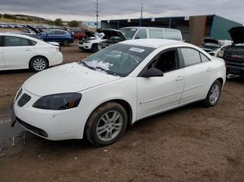  Salvage Pontiac G6