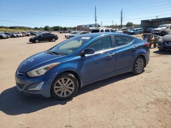  Salvage Hyundai ELANTRA