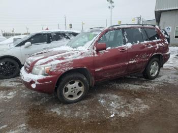  Salvage Toyota Highlander