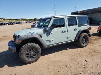  Salvage Jeep Wrangler