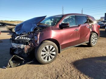  Salvage Acura MDX