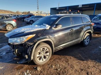  Salvage Toyota Highlander