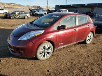  Salvage Nissan LEAF