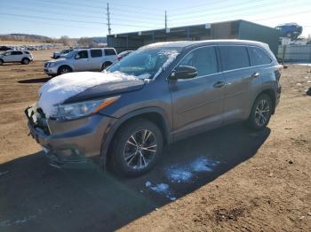  Salvage Toyota Highlander