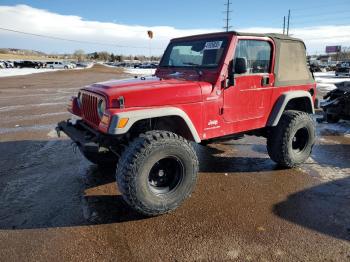  Salvage Jeep Wrangler