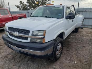  Salvage Chevrolet 3500