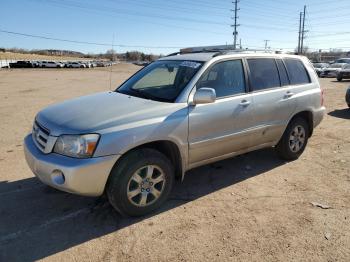  Salvage Toyota Highlander