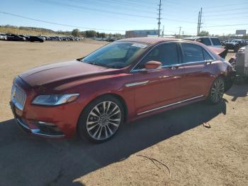  Salvage Lincoln Continental