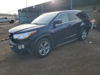  Salvage Toyota Highlander