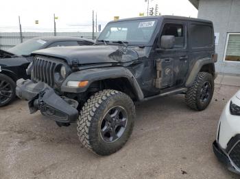  Salvage Jeep Wrangler