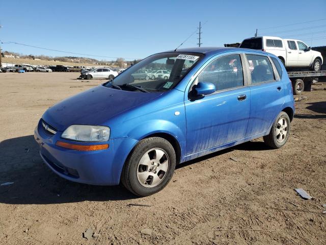  Salvage Chevrolet Aveo