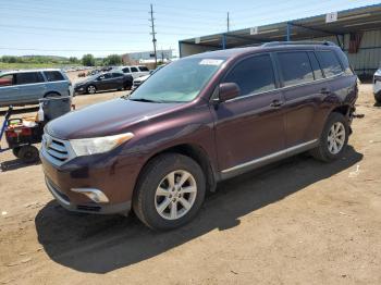  Salvage Toyota Highlander