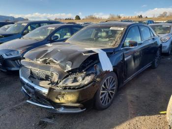  Salvage Lincoln Continental