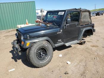  Salvage Jeep Wrangler
