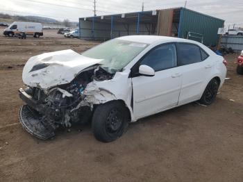  Salvage Toyota Corolla
