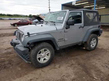  Salvage Jeep Wrangler