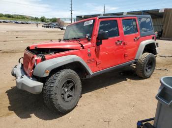  Salvage Jeep Wrangler