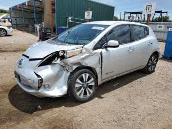  Salvage Nissan LEAF