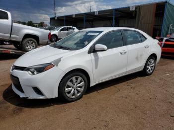  Salvage Toyota Corolla
