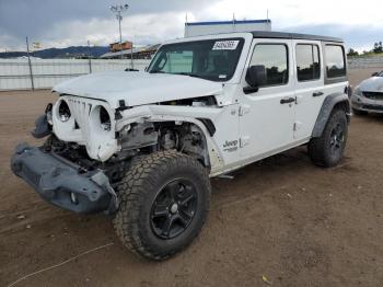  Salvage Jeep Wrangler