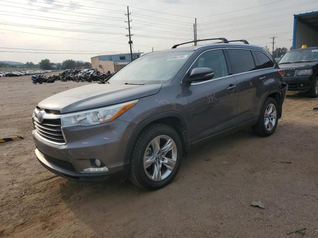  Salvage Toyota Highlander