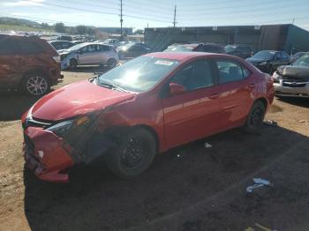  Salvage Toyota Corolla