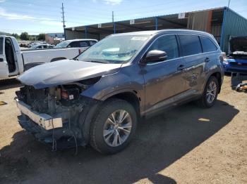  Salvage Toyota Highlander