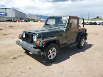  Salvage Jeep Wrangler