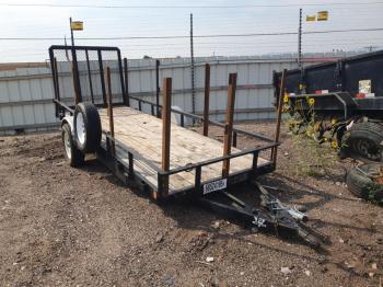  Salvage Pjtm Trailer