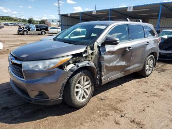  Salvage Toyota Highlander