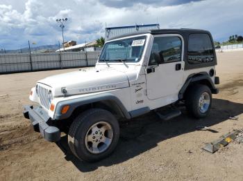  Salvage Jeep Wrangler