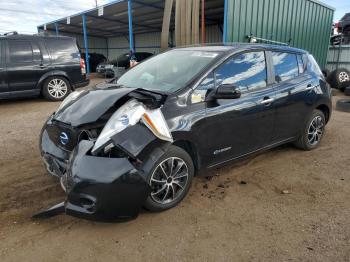  Salvage Nissan LEAF