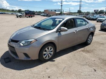  Salvage Toyota Corolla