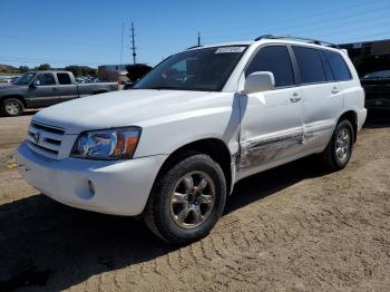  Salvage Toyota Highlander