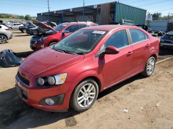  Salvage Chevrolet Sonic
