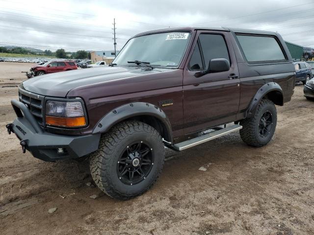  Salvage Ford Bronco