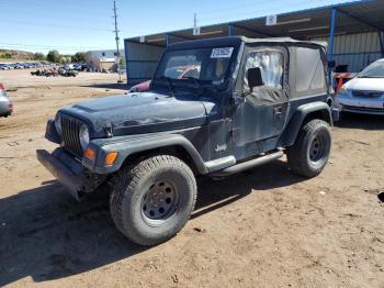  Salvage Jeep Wrangler