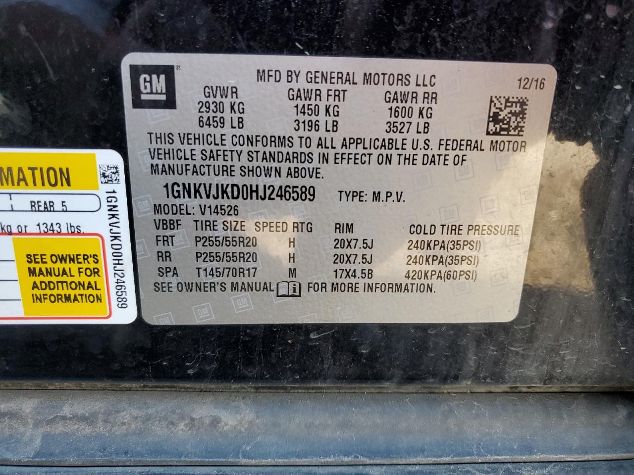 Chevrolet Traverse Premier Image 2