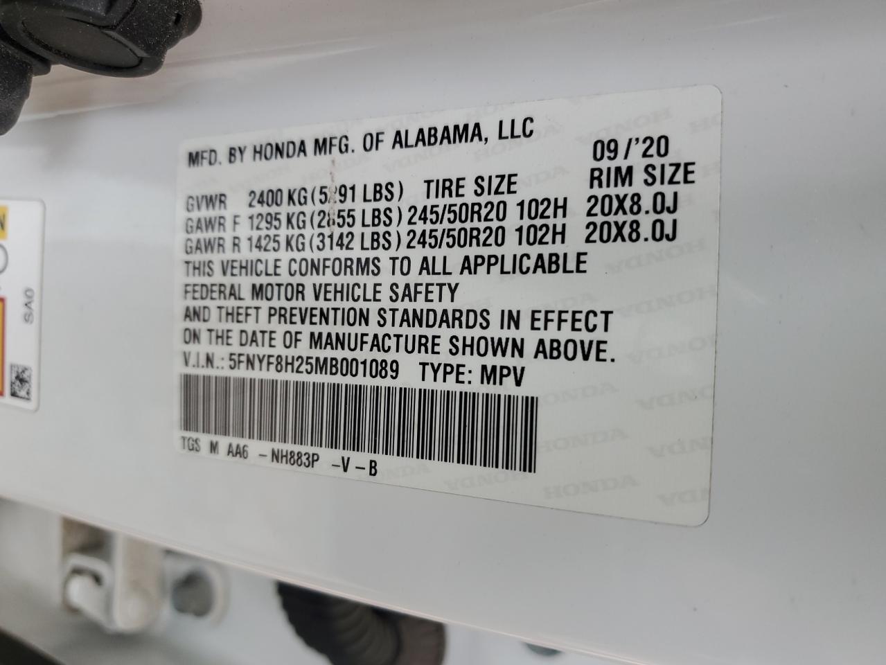 Honda Passport Sport Image 9